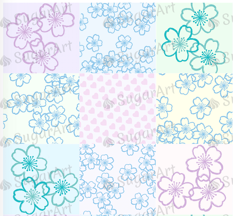 Floral Pastel Collection - BSA066.