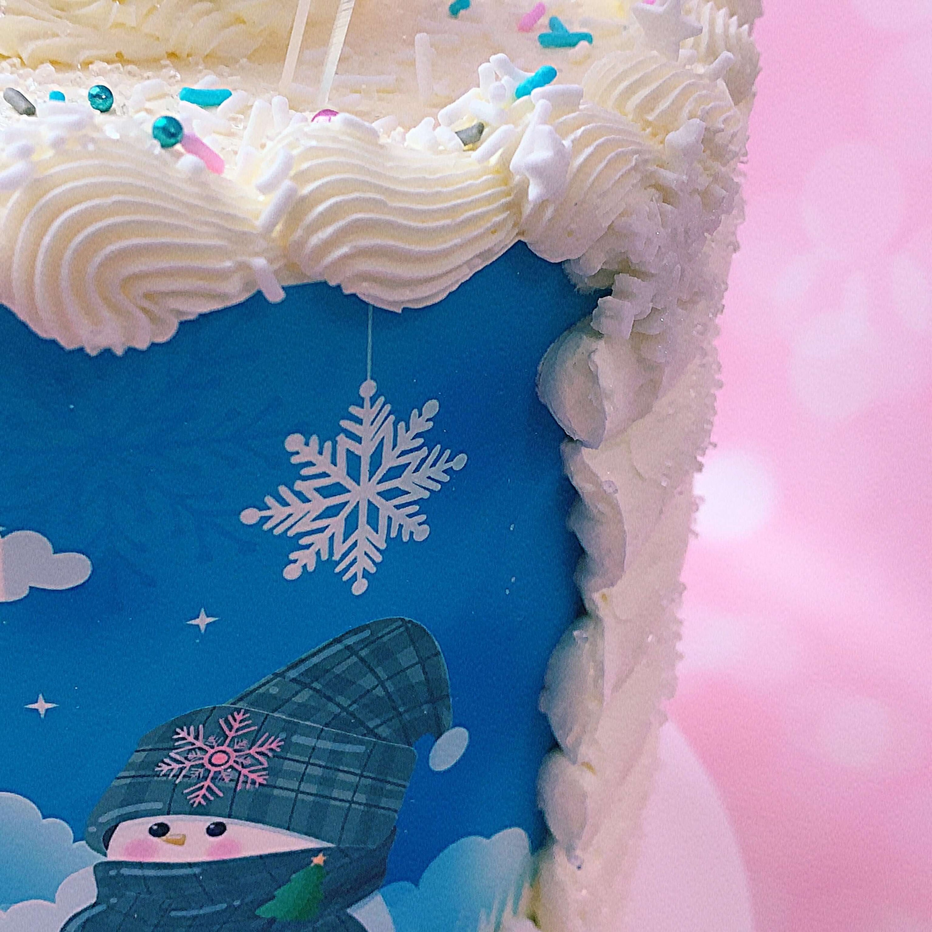 Italian “Winter Holiday” Cake Decorating Class con Pamela di Pamela Cake Planner.