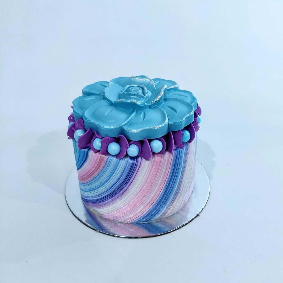 Liquid Dynamic Gradient Waves - Icing - ISA191 – Sugar Art